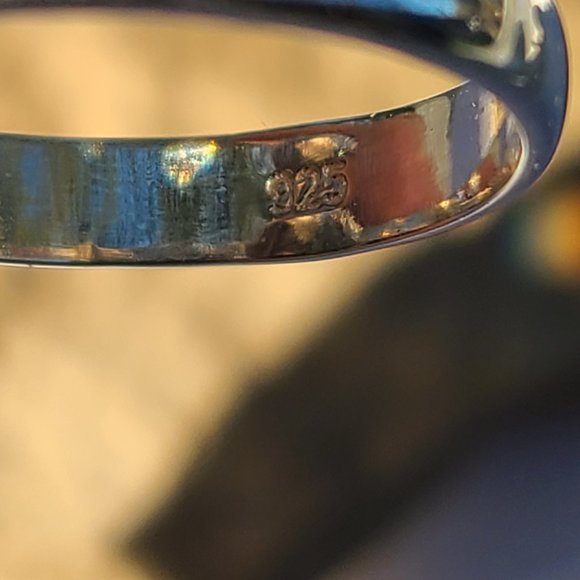 Smoky Quartz ring size 8 - Picture 8 of 10